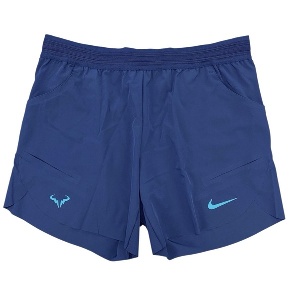 NEW Nike Size XL  Rafa Dri-FIT‎ ADV 7'' Tennis Shorts  Blue DV2881-492 - Picture 1 of 6